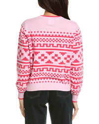 Brodie Cashmere Brodie Cashmere Fairisle Cashmere-Blend Sweater