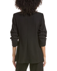 Anne Klein Anne Klein Scrunch Sleeve Open Jacket