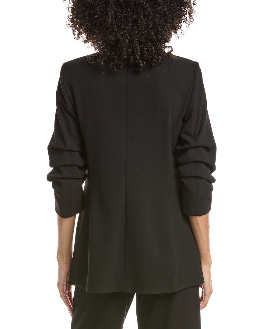 Anne Klein Anne Klein Scrunch Sleeve Open Jacket