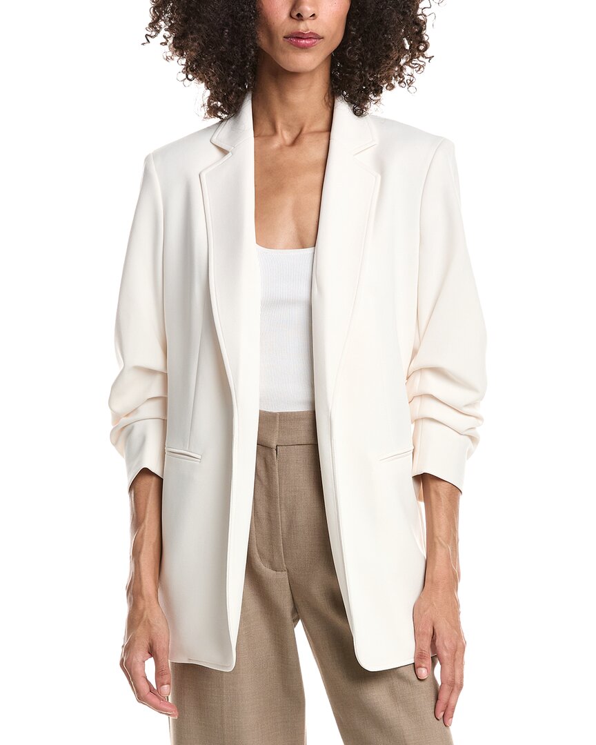 Anne Klein Anne Klein Scrunch Sleeve Open Jacket