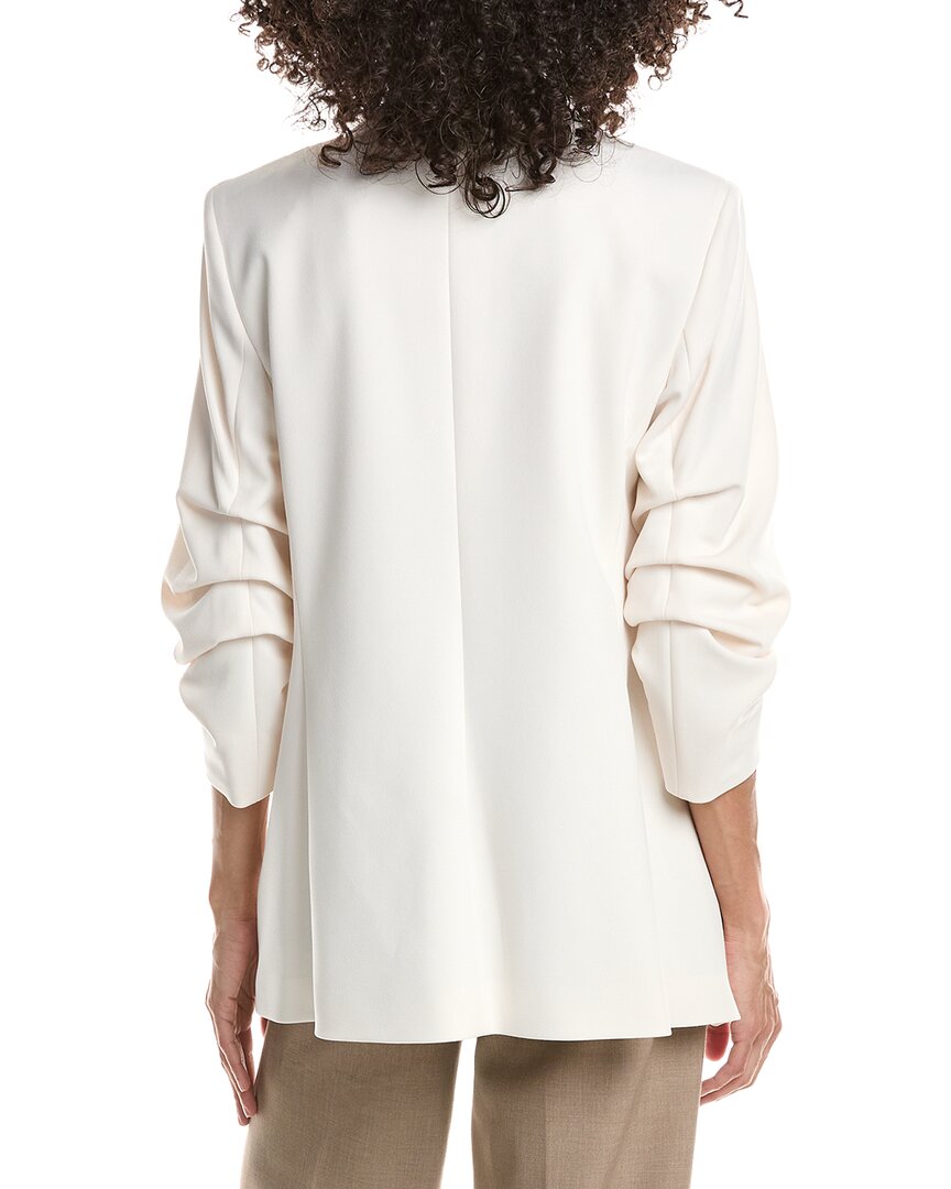 Anne Klein Anne Klein Scrunch Sleeve Open Jacket