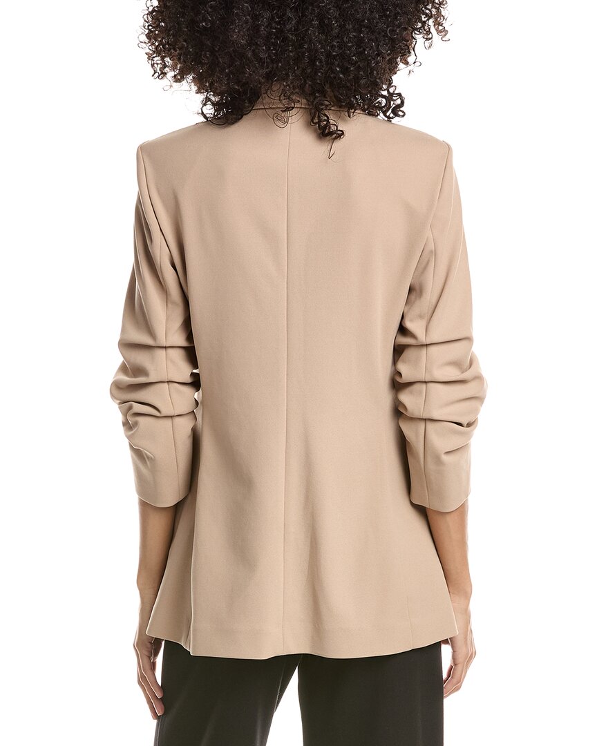 Anne Klein Anne Klein Scrunch Sleeve Open Jacket
