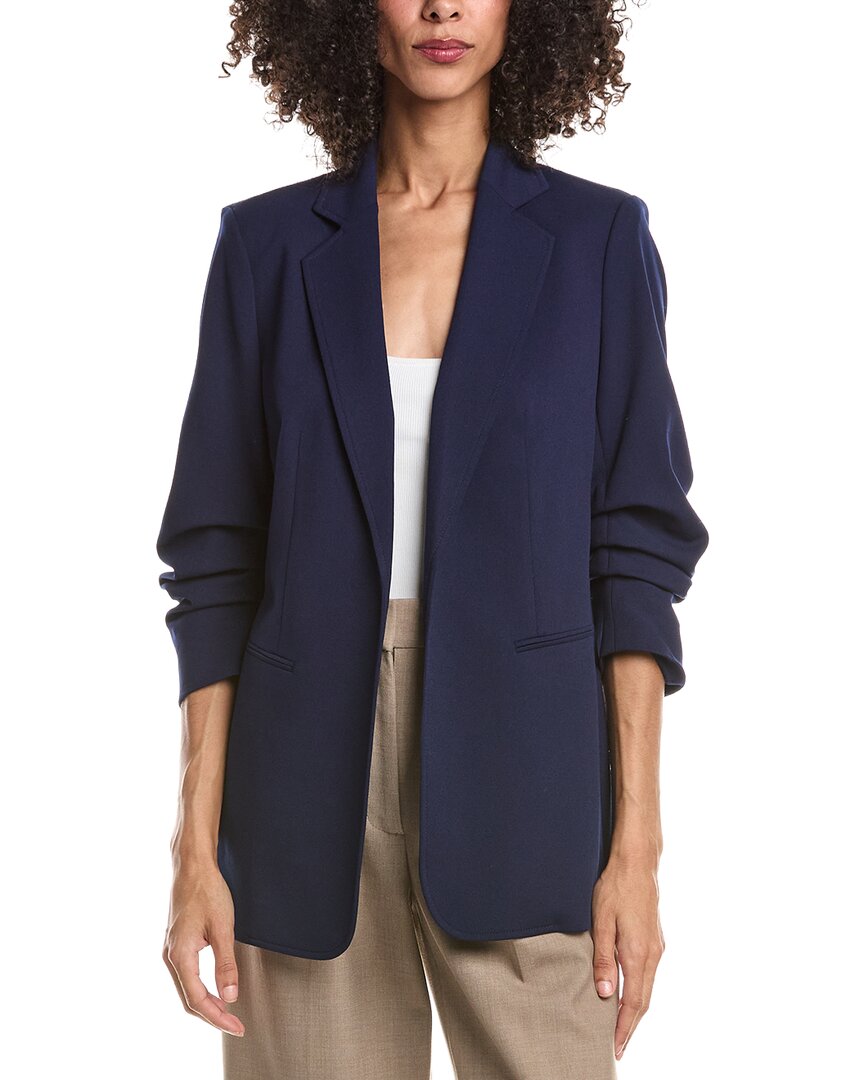 Anne Klein Anne Klein Scrunch Sleeve Open Jacket