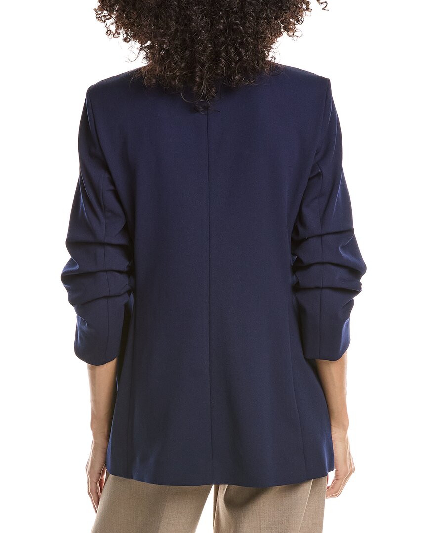 Anne Klein Anne Klein Scrunch Sleeve Open Jacket