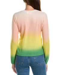 Brodie Cashmere Brodie Cashmere Bali Print Cashmere Sweater
