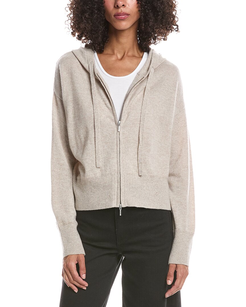 Brodie Cashmere Brodie Cashmere Bryanna Trim Cashmere Hoodie