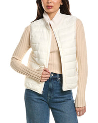 Brodie Cashmere Brodie Cashmere Quilted Down Cashmere Gilet
