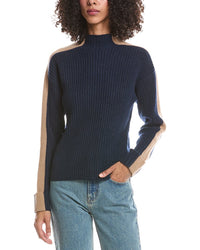 Brodie Cashmere Brodie Cashmere Chamonix Mock Neck Cashmere Sweater