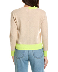 Brodie Cashmere Brodie Cashmere Color Pop Maria Cashmere Sweater