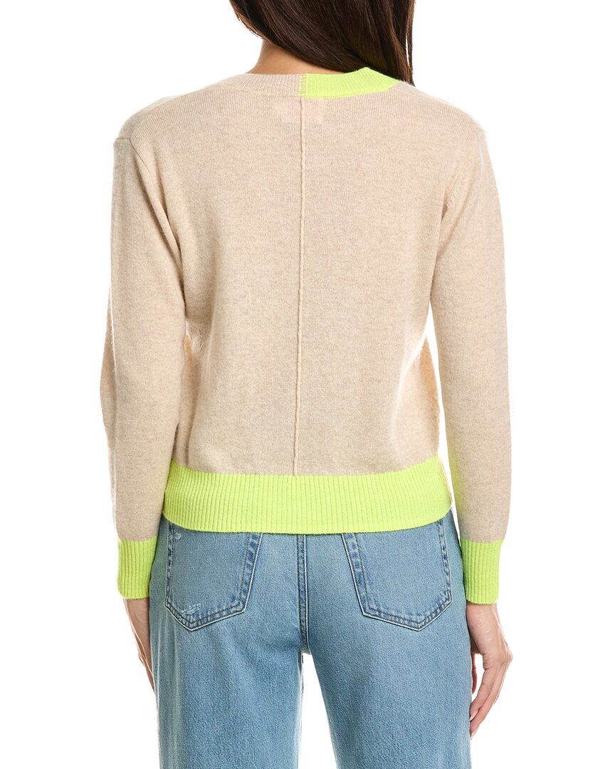 Brodie Cashmere Brodie Cashmere Color Pop Maria Cashmere Sweater