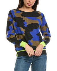 Brodie Cashmere Brodie Cashmere Cool Camo Cashmere Sweater
