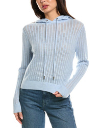 Brodie Cashmere Brodie Cashmere Demi Ladder Cashmere Hoodie