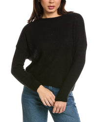Brodie Cashmere Brodie Cashmere Estelle Sparkle Crewneck Cashmere Sweater