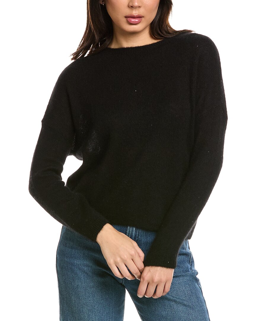 Brodie Cashmere Brodie Cashmere Estelle Sparkle Crewneck Cashmere Sweater