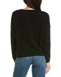 Brodie Cashmere Brodie Cashmere Estelle Sparkle Crewneck Cashmere Sweater