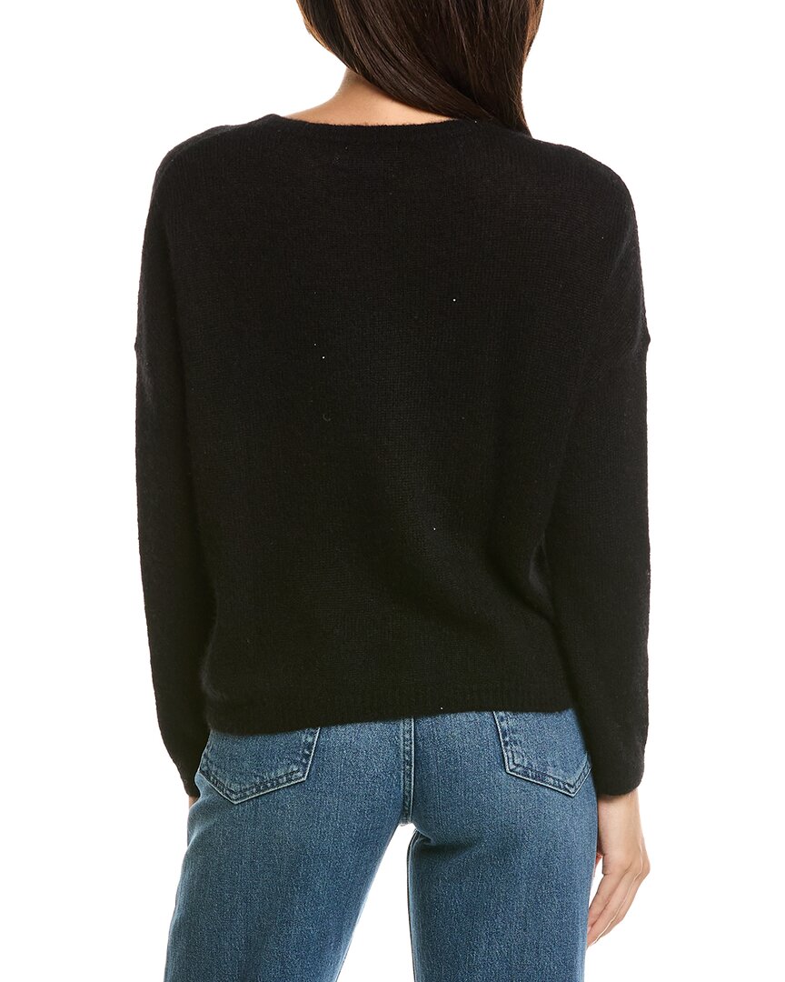 Brodie Cashmere Brodie Cashmere Estelle Sparkle Crewneck Cashmere Sweater