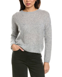 Brodie Cashmere Brodie Cashmere Estelle Sparkle Crewneck Cashmere Sweater