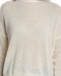 Brodie Cashmere Brodie Cashmere Estelle Sparkle Crewneck Cashmere Sweater
