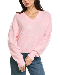 Brodie Cashmere Brodie Cashmere Sparkle Mini Cashmere Sweater
