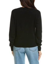 Brodie Cashmere Brodie Cashmere Gem Star Crewneck Cashmere Sweater