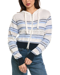 Brodie Cashmere Brodie Cashmere Handbag Stripe Cashmere Hoodie