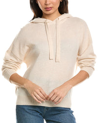 Brodie Cashmere Brodie Cashmere Heather Ribbed Cashmere Hoodie