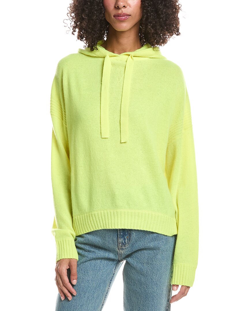 Brodie Cashmere Brodie Cashmere Heather Ribbed Cashmere Hoodie