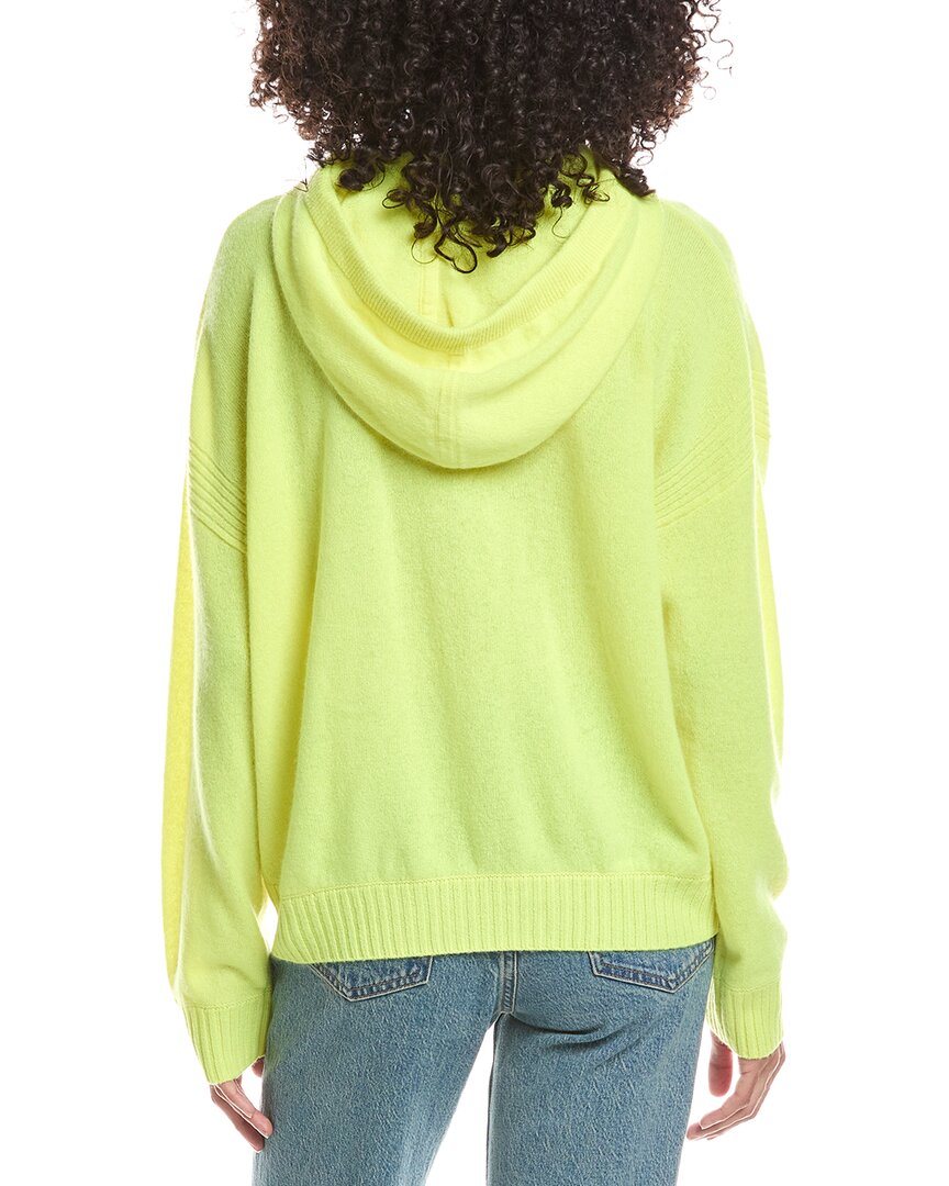 Brodie Cashmere Brodie Cashmere Heather Ribbed Cashmere Hoodie