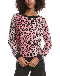 Brodie Cashmere Brodie Cashmere Lauren Leopard Cashmere Sweater