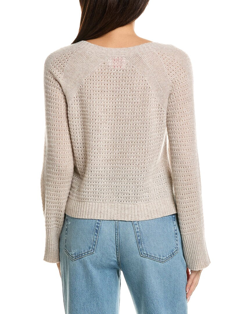 Brodie Cashmere Brodie Cashmere Natalie Deep V Cashmere Cardigan