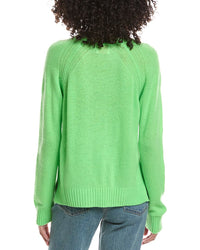 Brodie Cashmere Brodie Cashmere Rae Rib Raglan Crewneck Cashmere Sweater