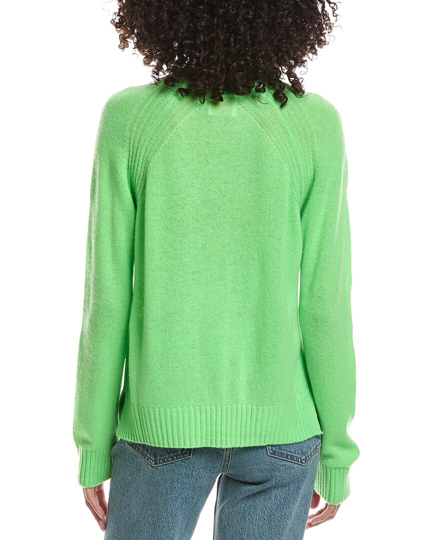 Brodie Cashmere Brodie Cashmere Rae Rib Raglan Crewneck Cashmere Sweater