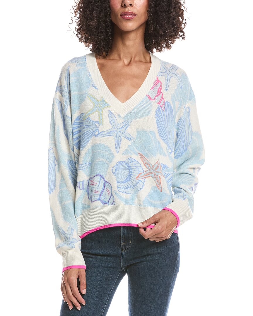 Brodie Cashmere Brodie Cashmere Scatter Shell Cashmere Sweater