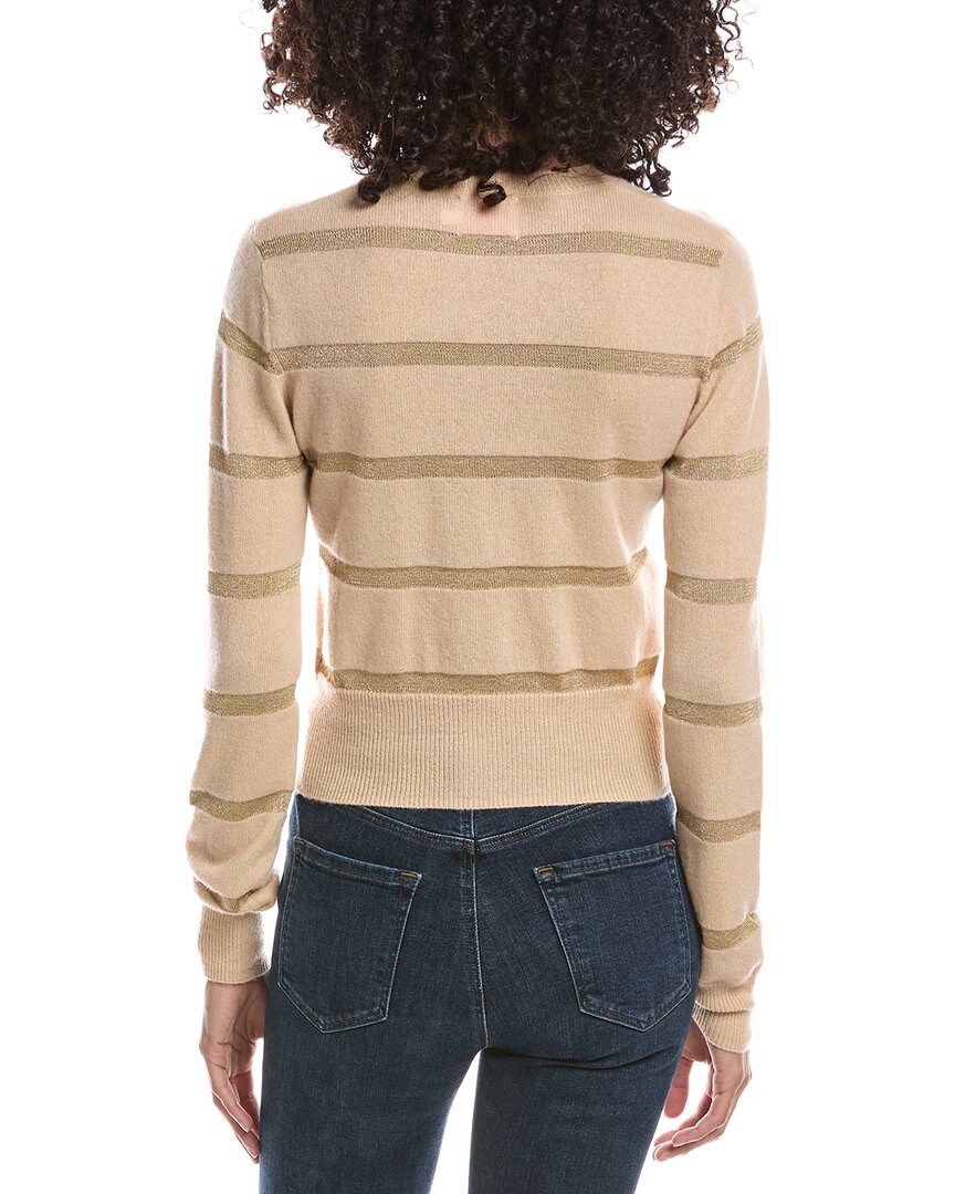 Brodie Cashmere Brodie Cashmere Simone Stripe Cashmere-Blend Cashmere Sweater