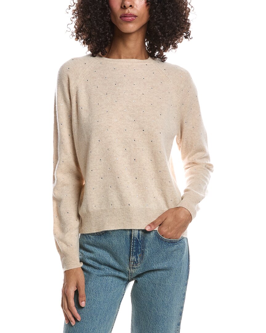 Brodie Cashmere Brodie Cashmere Sparkle Mini Cashmere Sweater