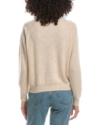 Brodie Cashmere Brodie Cashmere Sparkle Mini Cashmere Sweater