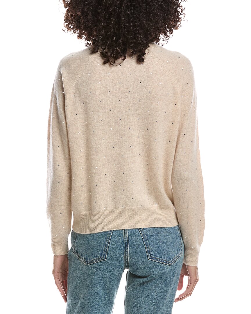 Brodie Cashmere Brodie Cashmere Sparkle Mini Cashmere Sweater