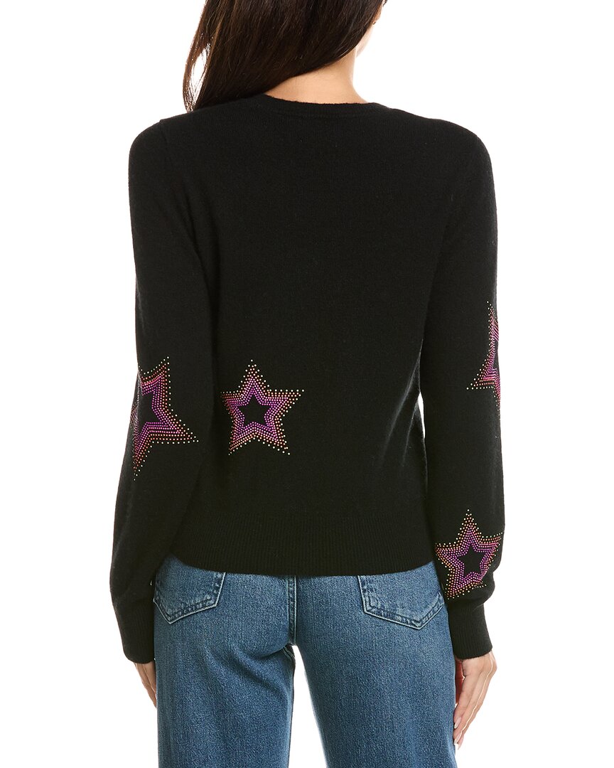 Brodie Cashmere Brodie Cashmere Star Dust Crewneck Cashmere Sweater
