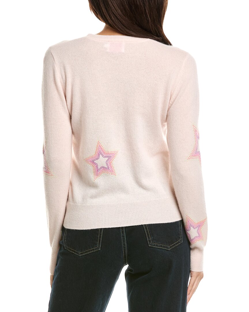 Brodie Cashmere Brodie Cashmere Star Dust Crewneck Cashmere Sweater