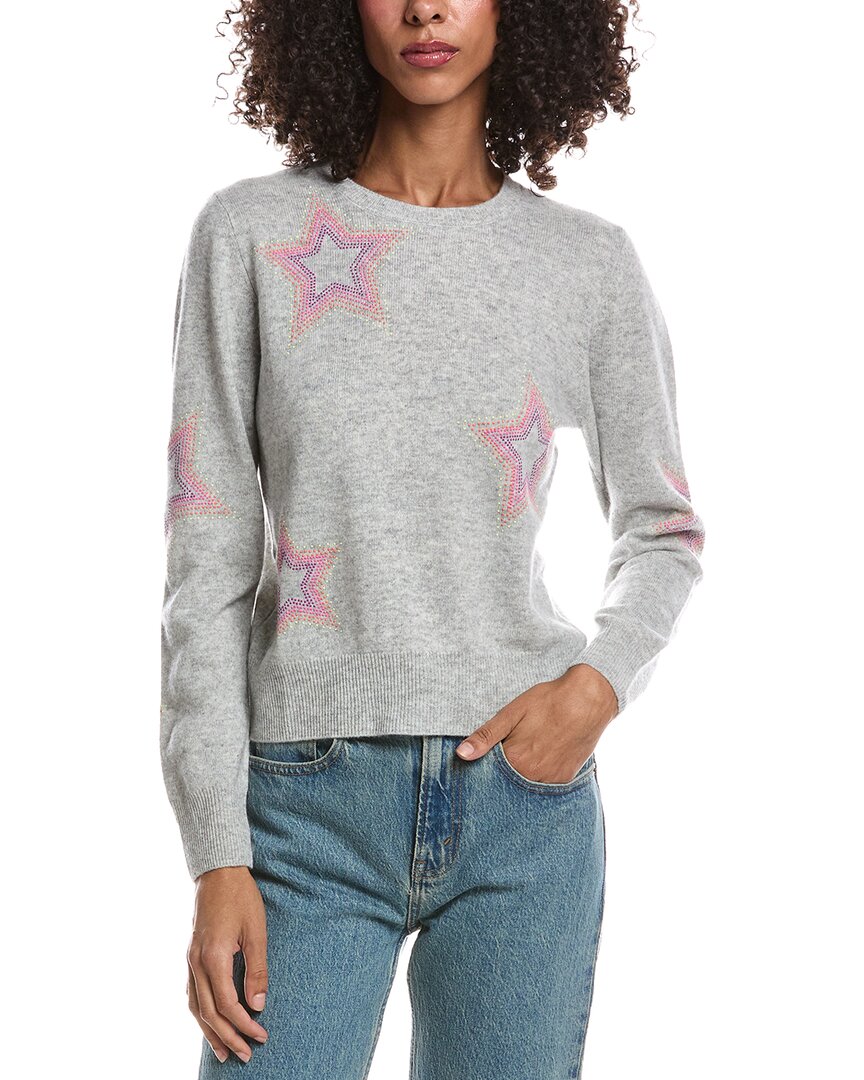 Brodie Cashmere Brodie Cashmere Star Dust Cashmere Sweater