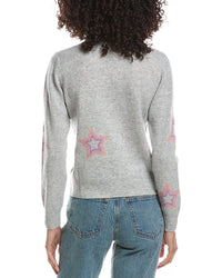Brodie Cashmere Brodie Cashmere Star Dust Cashmere Sweater