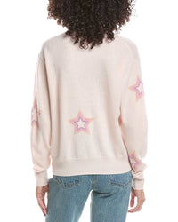 Brodie Cashmere Brodie Cashmere Star Dust Cashmere Sweater