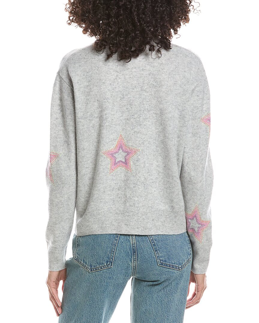 Brodie Cashmere Brodie Cashmere Star Dust Cashmere Sweater