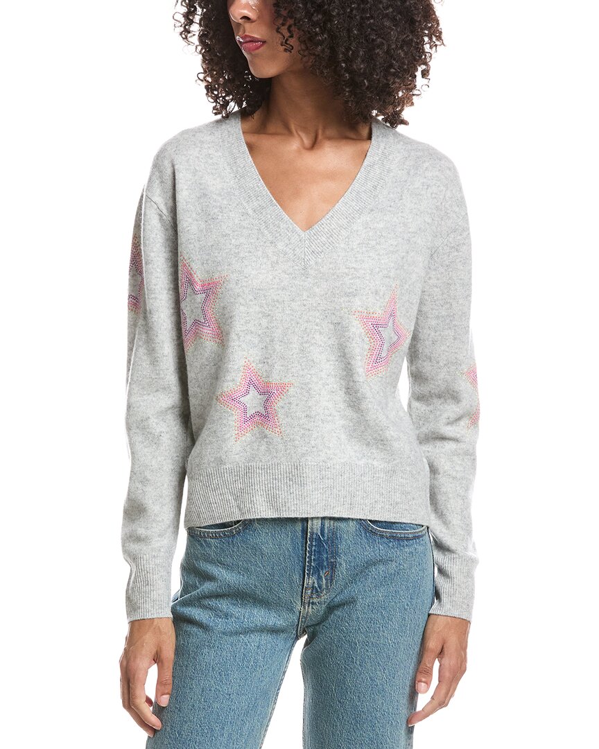 Brodie Cashmere Brodie Cashmere Star Dust Cashmere Sweater