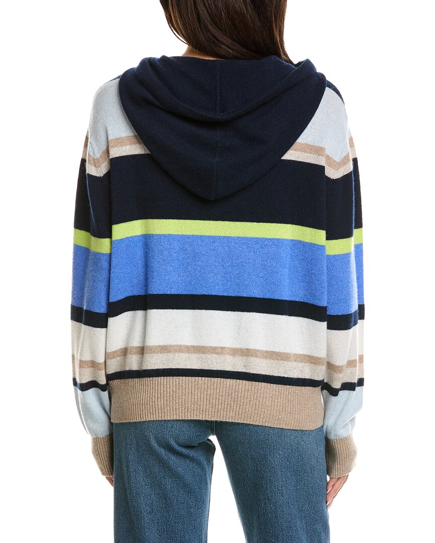 Brodie Cashmere Brodie Cashmere Striped Cashmere Hoodie