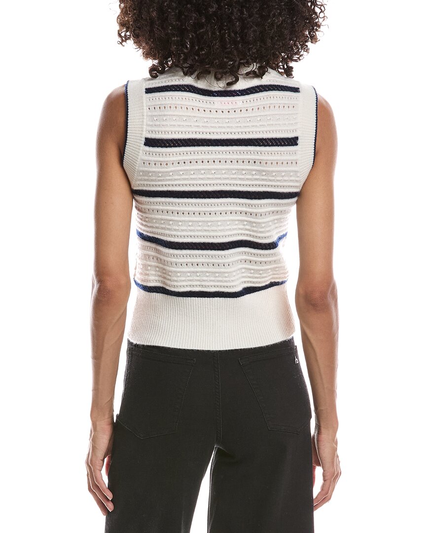 Brodie Cashmere Brodie Cashmere Textured Taylor Tank Top