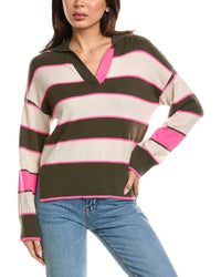 Brodie Cashmere Brodie Cashmere Varsity Rugby Polo Cashmere Sweater