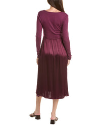 Michael Stars Michael Stars Sutton Mixed Media Midi Dress