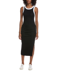Michael Stars Michael Stars Wren Ringer Ruched Midi Dress
