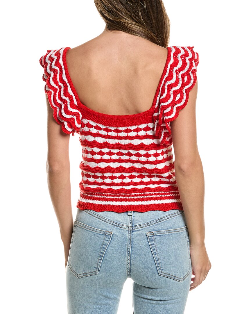 Autumn Cashmere Autumn Cashmere 2-Tone Knit Tank Top